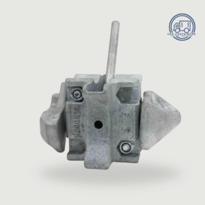 manual twist lock for stacking shipping containers