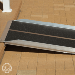 shipping container ramp metal non slip surface