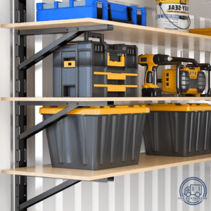 shipping container shelving brackets