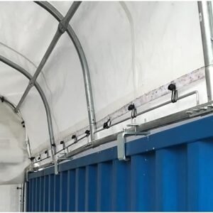 shipping container canopy roof shelter
