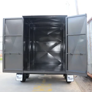 8×5 tandem axle 6ft high fully enclosed van / cargo trailer for sale