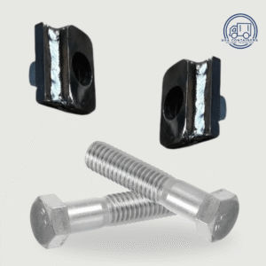 shipping container tow bar hitch kit for moving containers