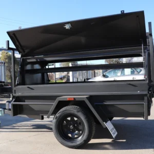 6×4 commercial heavy duty tradesman trailer | 600mm tradesman top | tradie top trailer for sale