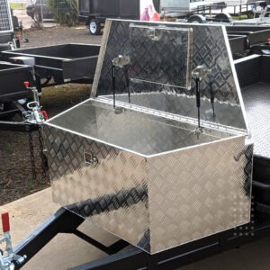 a shape aluminium toolbox ute trailers storage in melbourne victoria1200 (l) x 420 (w) x 500 (h)