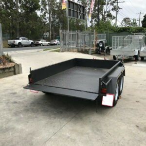 12×6 standard tandem box trailer | checkerplate floor | trailer for sale