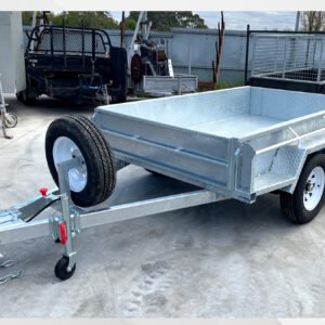 8×5 australian galvanised & australian made tandem axle heavy duty box trailer for sale australian made trailer