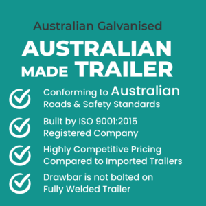 8×5 australian galvanised | australian made | single axle | heavy duty box trailer for sale australian made trailer