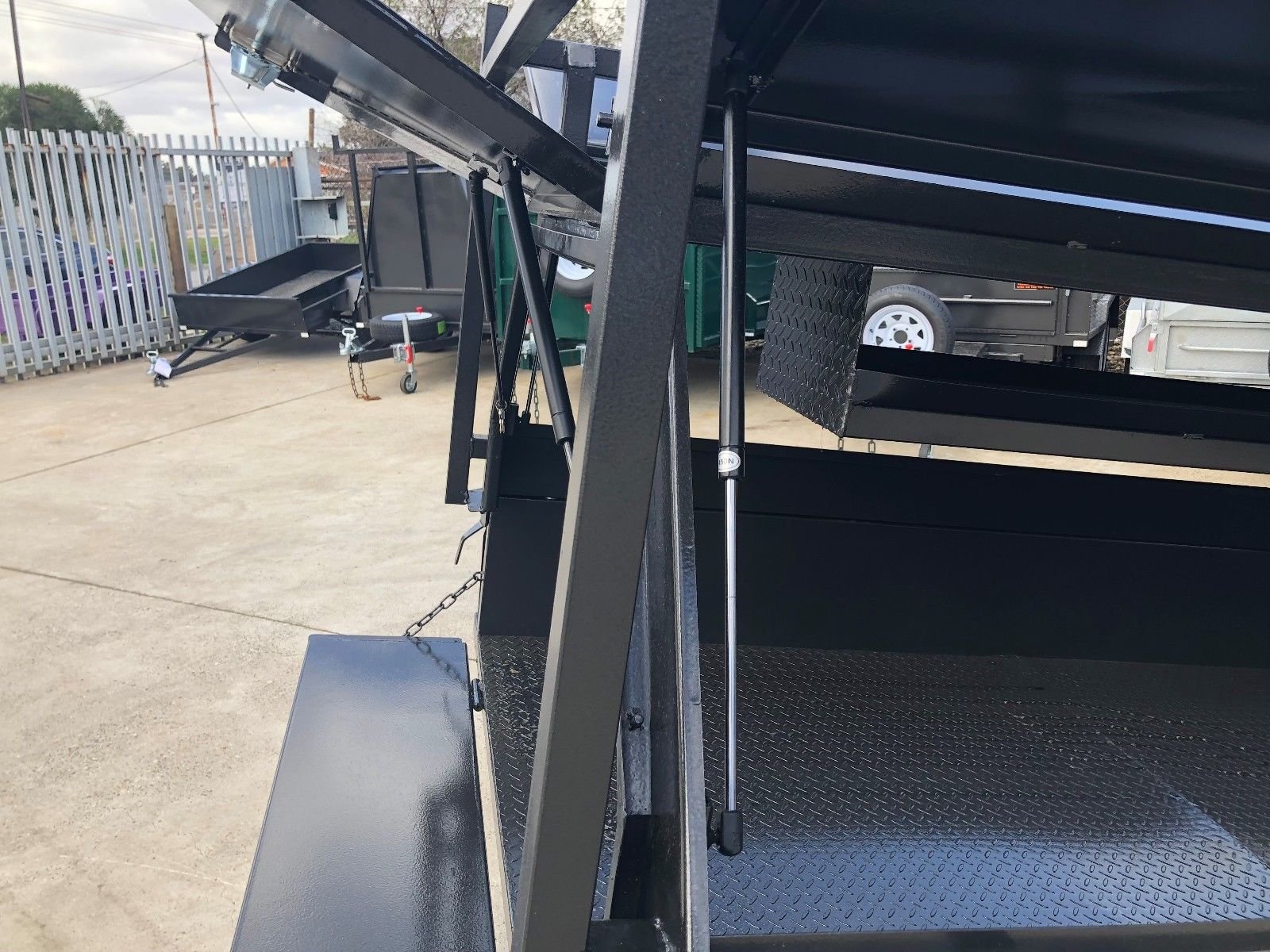 6×4 single axle tradesman trailer | 750mm tool box top | rear door | tradie top trailer for sale melbourne 6×4 single axle tradesman trailer | 750mm tool box top | rear door | tradie top trailer for sale melbourne