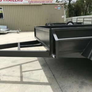12×6 standard tandem box trailer | checkerplate floor | trailer for sale