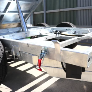 10×6 heavy duty galvanised hydraulic tipper trailer for sale 3500 kg gvm
