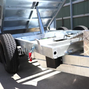 10×6 heavy duty galvanised hydraulic tipper trailer for sale 3500 kg gvm