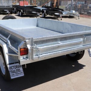 8×5 australian galvanised heavy duty hydraulic tipper trailer for sale melbourne victoria