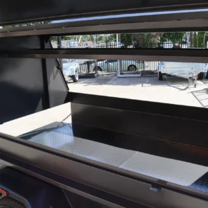 7×5 commercial heavy duty tradesman trailer | 900mm tradesman top | tradie top trailer for sale