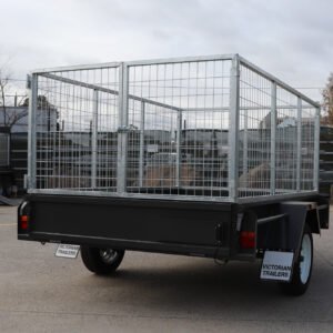 8×5 commercial heavy duty single axle cage trailer | 3 ft (900mm) cage | for sale melbourne