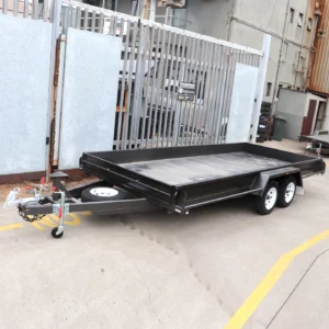 14×6’6″ tandem axle car carrier box trailer with 10″ sides | car carriers for sale melbourne2000 kg atm