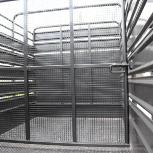 12×6 deluxe heavy duty stock crate tandem trailer for sale in melbourne victoria3200 kg atm