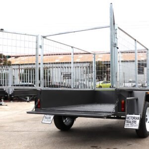 6×4 single axle domestic heavy duty cage trailer | 3 ft (900mm) cage