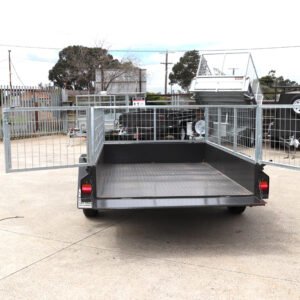8×5 commercial heavy duty single axle cage trailer | 2 ft (600mm) cage | for sale melbourne