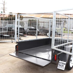 7×4 medium duty smooth floor cage trailer | 3ft cage trailer for sale in melbourne