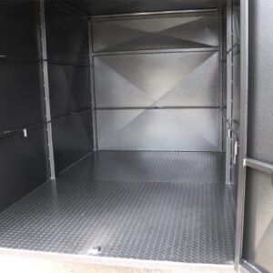 8×5 single axle 5ft high fully enclosed van / cargo trailer for sale