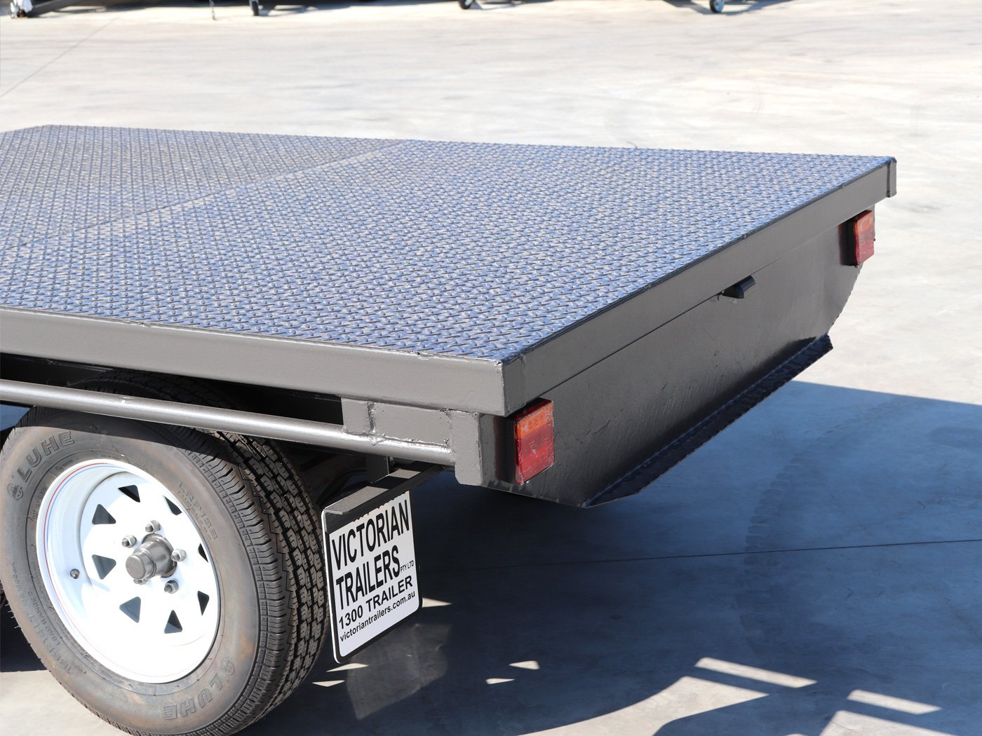 8×5 domestic duty tandem axle flat top trailer for sale 8×5 domestic duty tandem axle flat top trailer for sale