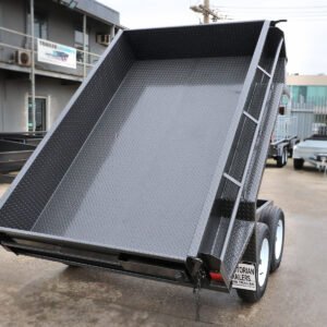 8×5 heavy duty hydraulic tipper trailer for sale | high sides – melbourne victoria