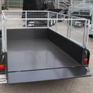 8×5 heavy duty tandem cage trailer | 2 ft cage | trailer for sale in melbourne victoria
