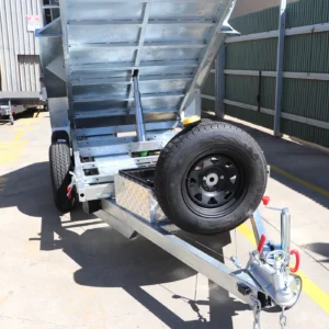 10×6 heavy duty galvanised hydraulic tipper trailer for sale 3500 kg gvm