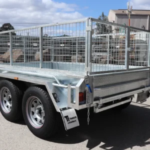 8×5 tandem axle | 2 ft cage heavy duty galvanised trailer for sale melbourne
