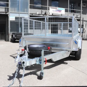8×5 tandem axle | 2 ft cage heavy duty galvanised trailer for sale melbourne
