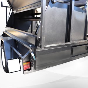 7×4 commercial heavy duty tradesman trailer for sale | 600mm tradie top | melbourne victoria