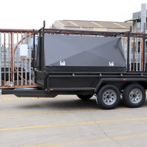 12×5 tandem axle half tradesman | tradie top trailer for sale