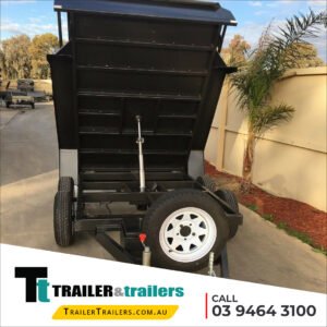 9×5 tandem axle standard hydraulic tipper box trailer for sale – melbourne victoria