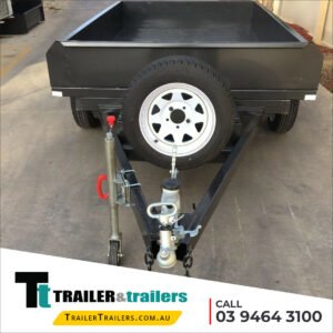 9×5 tandem axle standard hydraulic tipper box trailer for sale – melbourne victoria