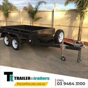 9×5 tandem axle standard hydraulic tipper box trailer for sale – melbourne victoria