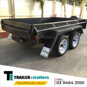 9×5 tandem axle standard hydraulic tipper box trailer for sale – melbourne victoria