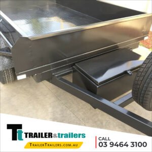 9×5 tandem axle standard hydraulic tipper box trailer for sale – melbourne victoria
