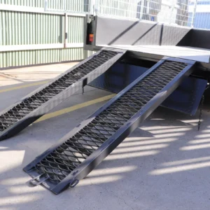 10×5 all purpose hydraulic tipper trailer | 3ft cage | ladder rack | plant ramps 3200 kg gvm