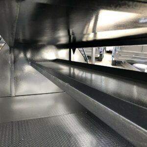 7×5 single axle tradesman trailer | 600mm tool box top | rear door | tradie top trailer for sale melbourne