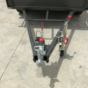 12×6 standard tandem box trailer | checkerplate floor | trailer for sale