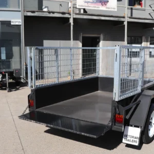 6×4 medium duty smooth floor cage trailer | 2ft cage trailer for sale in melbourne