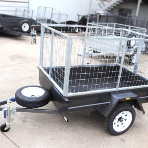 7×4 medium duty smooth floor cage trailer | 3ft cage trailer for sale in melbourne