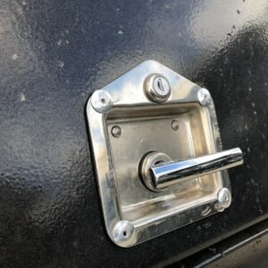 7×5 single axle tradesman trailer | 600mm tool box top | rear door | tradie top trailer for sale melbourne