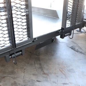 8×5 heavy duty plant / machinery trailer for sale 2.8 ton gvm – 2x drop down ramps