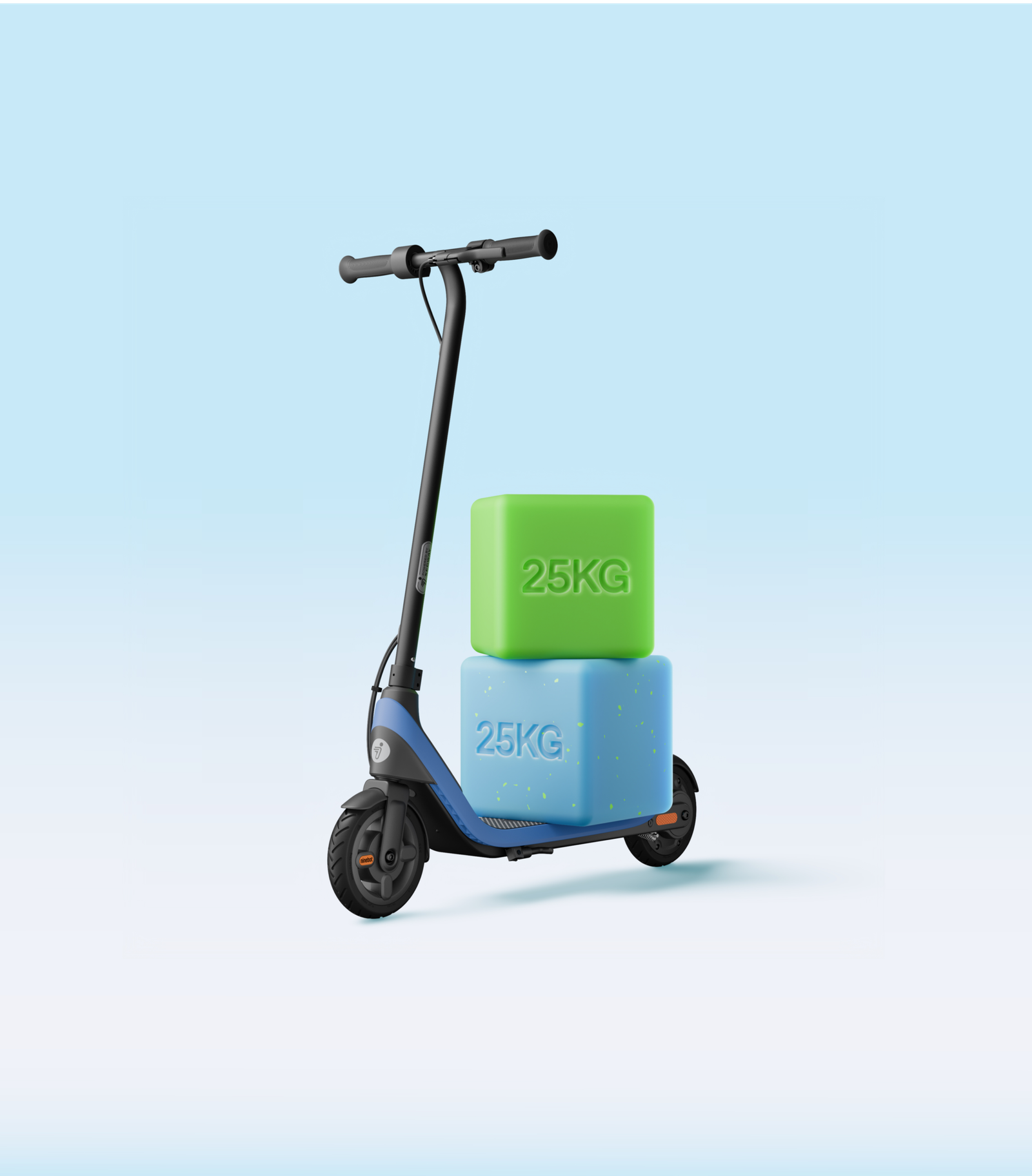 c2 lite segway electric kickscooter (blue) c2 lite segway electric kickscooter (blue)