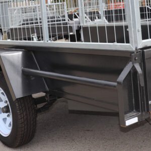 8×5 commercial heavy duty single axle cage trailer | 2 ft (600mm) cage | for sale melbourne
