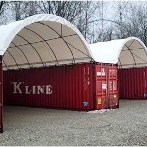 shipping container canopy roof shelter