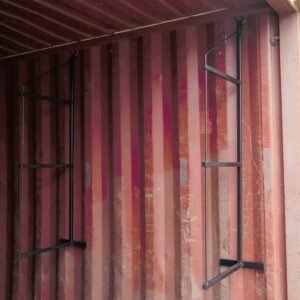 shipping container shelving brackets