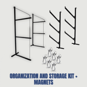 container organization & storage pro kit shelving & pipe rack bundle