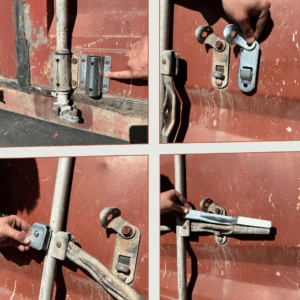 door performance upgrade bundle leverage bar + gasket + door parts